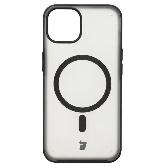 Bizon Case MatteO Apple iPhone 14 / Phone 13 transparent with black frame