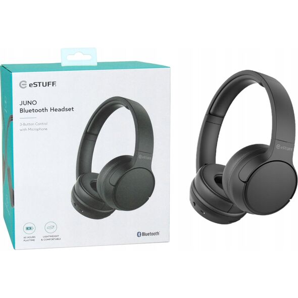 Słuchawki eStuff ES652700 czarne