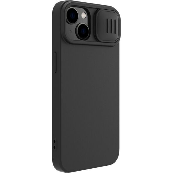Nillkin Etui Nillkin CamShield Silky Magnetic Silicon Apple iPhone 15 Plus / 14 Plus czarny/black