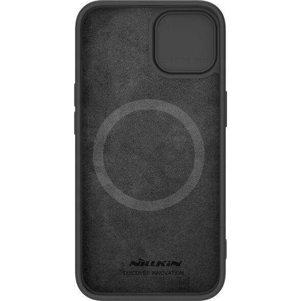 Nillkin Etui Nillkin CamShield Silky Magnetic Silicon Apple iPhone 15 Plus / 14 Plus czarny/black