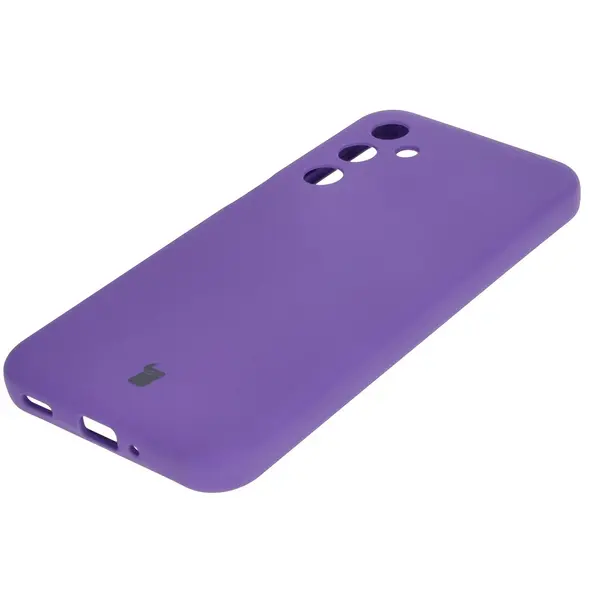 Bizon Soft Case Samsung Galaxy M35 5G purple
