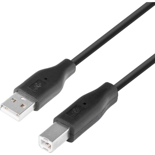 Kabel USB TB Print USB-A - USB-B 1.8 m Czarny (AKTBXKU1PABW18B)