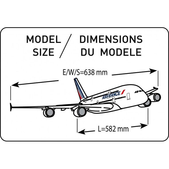 Heller Airbus A380 Air France (80436)