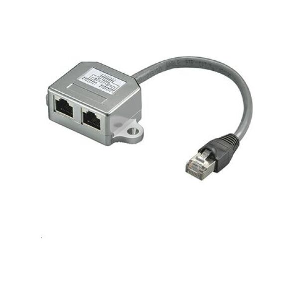 MicroConnect Y-ADAPTER RJ45-2xRJ45 M/F 8P (MPK419)