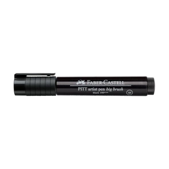 Faber-Castell pióro kreślarskie Pitt Artist Big Brush 199 czarny