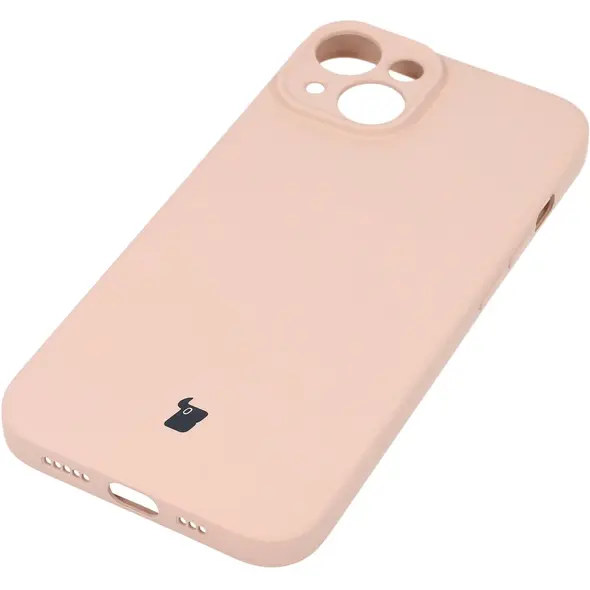 Bizon Case Silicone Apple iPhone 14 light pink