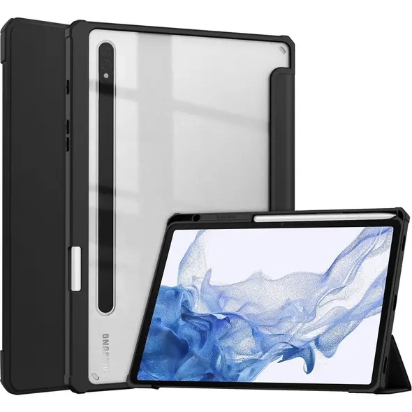 Bizon Case Tab Clear Matt Samsung Galaxy Tab S8 / S7 black