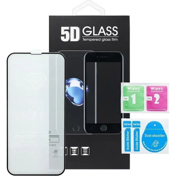 5D Full Glue Tempered Glass - do Samsung Galaxy S21 FE czarny