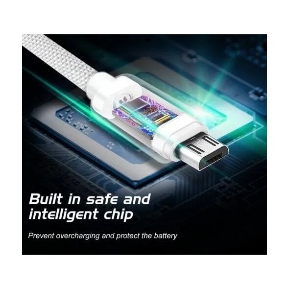 Καλώδιο Swissten Universalus Swissten Textile USB-C 3.1, 2.0 m, sidabrinės spalvos 5607975 8595217455351