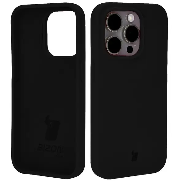 Bizon Soft CaseApple iPhone 15 Pro black