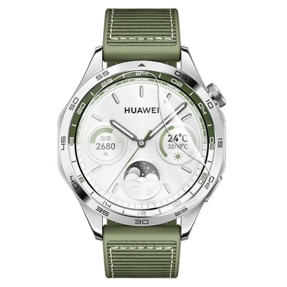 Bizon Glass Watch Hydrogel Huawei Watch GT 4 46 mm [2 PACK]
