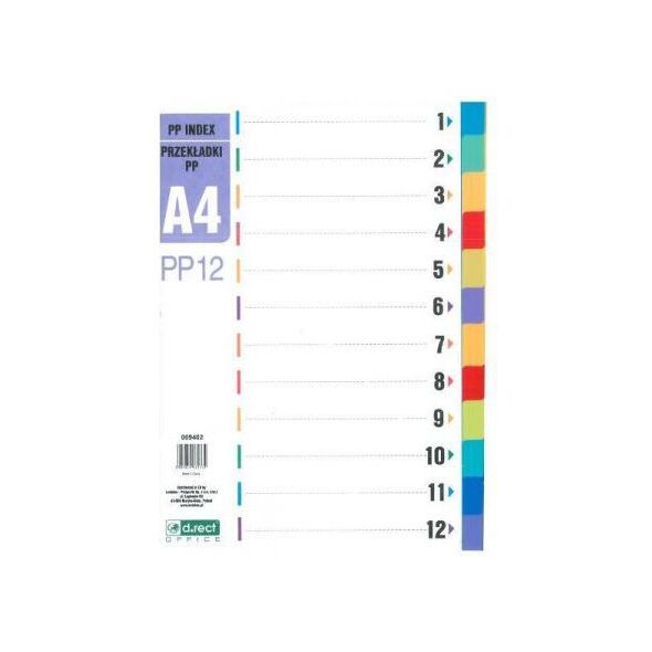 D.Rect Przekładki PP 1-12 PP12