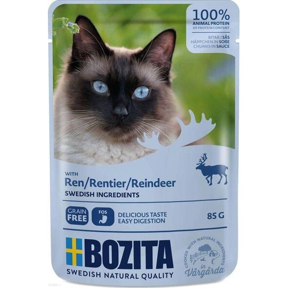 Bozita Bozita Cat Renifer w sosie saszetka 85g