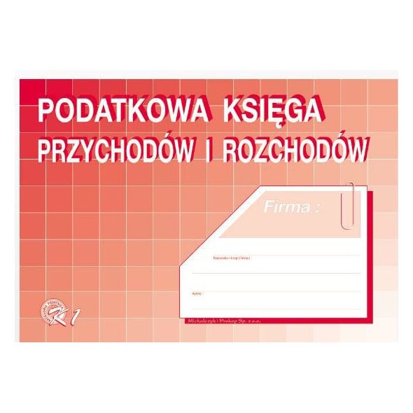 Michalczyk & Prokop Podatkowa księga przychodów i rozchodów A4 48 stron (K1)