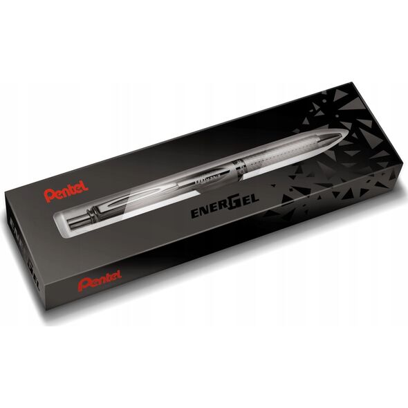 Pentel Pióro kulkowe Pentel EnerGel BL407 (wkład niebieski) jasnoniebieskie, JASNONIEBIESKI