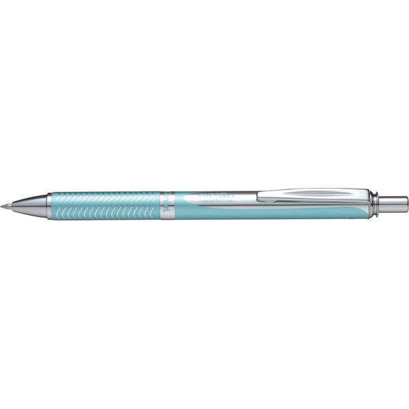 Pentel Pióro kulkowe Pentel EnerGel BL407 (wkład niebieski) jasnoniebieskie, JASNONIEBIESKI