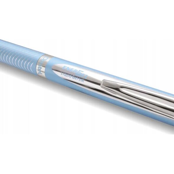 Pentel Pióro kulkowe Pentel EnerGel BL407 (wkład niebieski) jasnoniebieskie, JASNONIEBIESKI