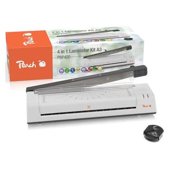 Laminator Peach Laminator Peach 3 in 1 Laminater & Cutter PBP420 , A3