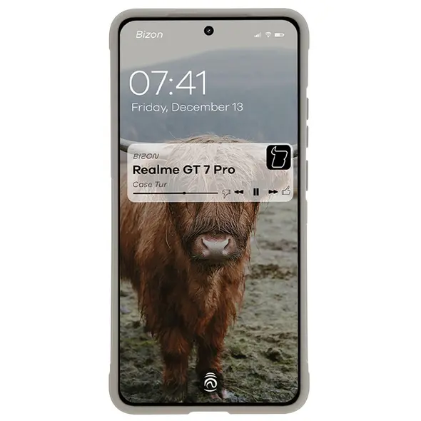 Bizon Case Tur Realme GT 7 Pro light grey
