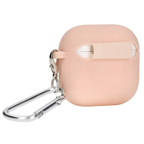 Bizon Case Headphone Silicone Apple AirPods 4 light pink