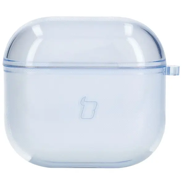 Bizon Case Headphone Clear Apple AirPods 4 clear-blue