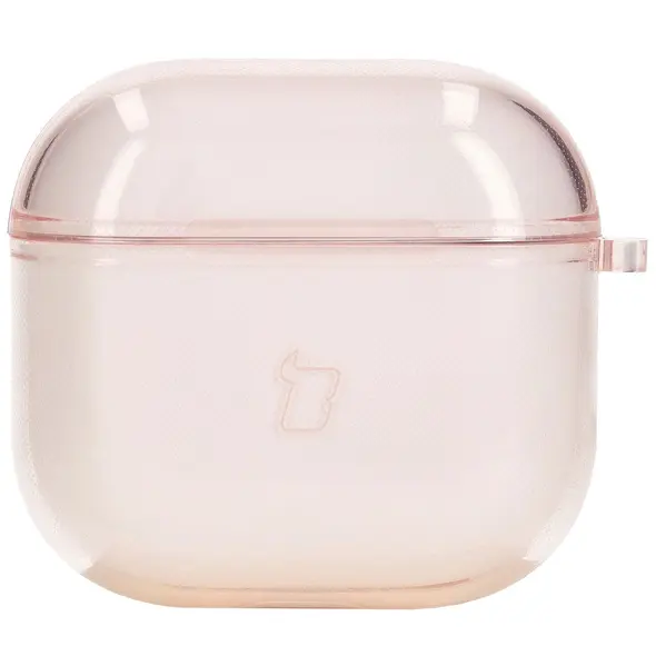 Bizon Case Headphone Clear Apple AirPods 4 clear-pink