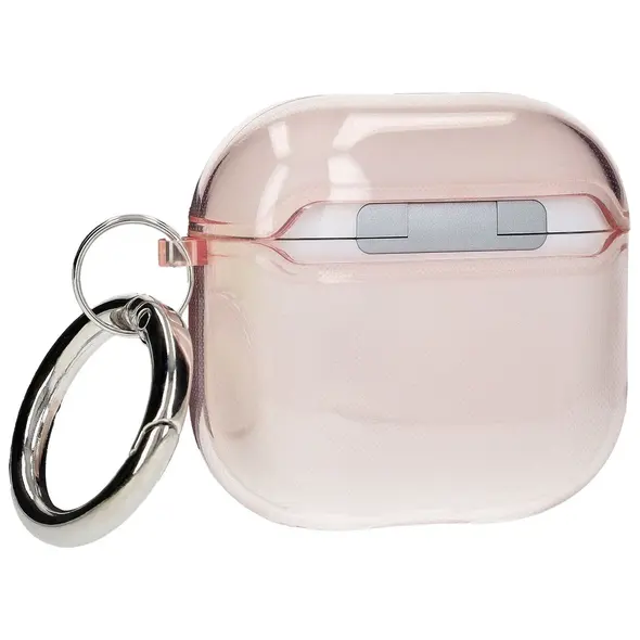 Bizon Case Headphone Clear Apple AirPods 4 clear-pink