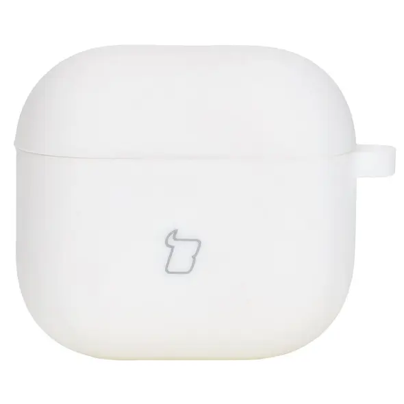 Bizon Case Headphone Silicone Apple AirPods 4 white