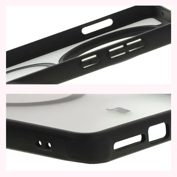 Bizon Case MatteO Oppo Find X8 Pro translucent with black frame