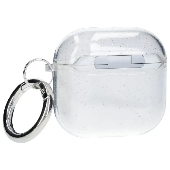 Bizon Case Headphone Clear Apple AirPods 4 clear-brocade