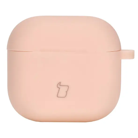 Bizon Case Headphone Silicone Apple AirPods 4 light pink