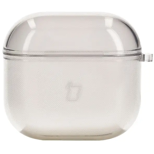 Bizon Case Headphone Clear Apple AirPods 4 clear-black