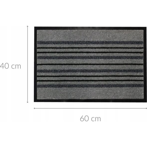 Douceur d`Interieur Χαλάκι πόρτας, γκρι σχέδιο, PIANO 14251838 3574390000000