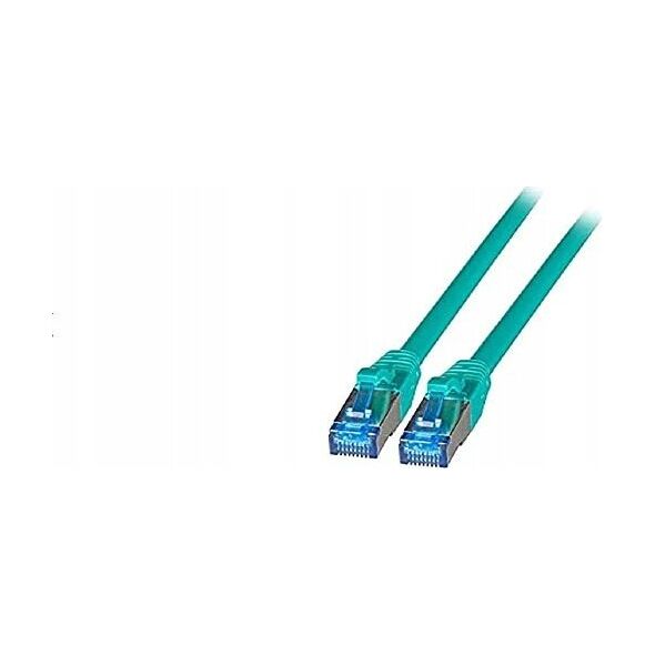 EFB RJ45 Patch Cable S/FTP, Cat.6A, Cat.7 RohCable TPE superflex, 0,5m, πράσινο (K5525FGN.0.5) 5275010 4049759187132