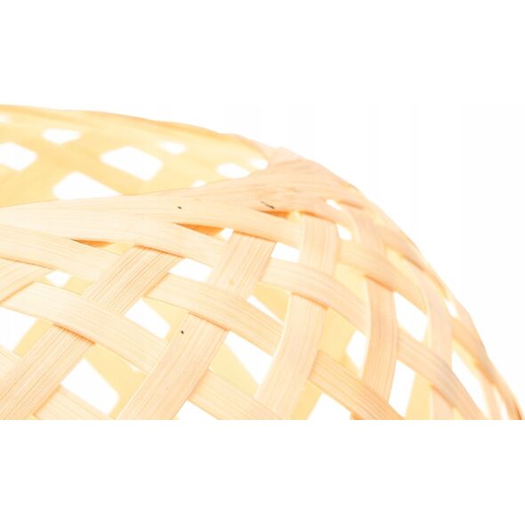 Επιτραπέζιο φωτιστικό Giftdecor επιτραπέζιο φωτιστικό OVAL πλεγμένο από μπαμπού, 20 x 23 cm 14195291 8430852193889