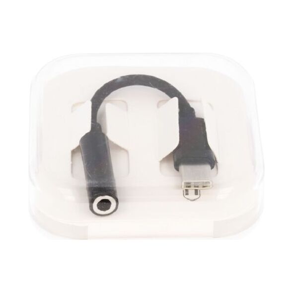 Adapter USB USB-C - Jack 3.5mm Czarny  (53099-uniw)