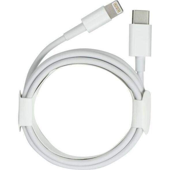 Kabel USB Partner Tele.com USB-C - Lightning 1 m Biały