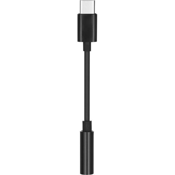 Adapter USB Partner Tele.com USB-C - Jack 3.5mm Czarny  (7EB1-6147B)