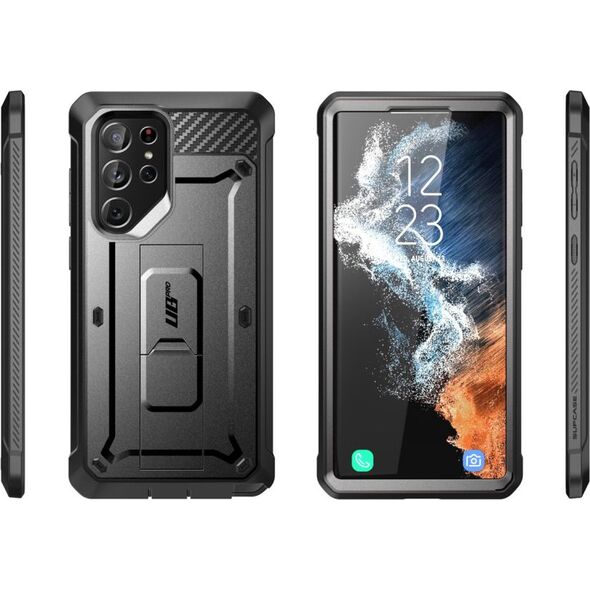 Supcase Unicorn Beetle Pro Samsung Galaxy S22 Ultra Black [2 SET]