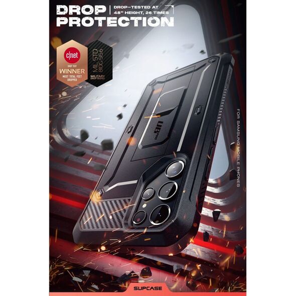 Supcase Unicorn Beetle Pro Samsung Galaxy S22 Ultra Black [2 SET]