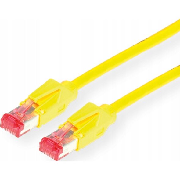 Datwyler DÄTWYLER S/FTP Kabel krosowy kat. 6 (klasa E), CU 7702 flex LS0H, Hirose TM21, żółty, 2 m