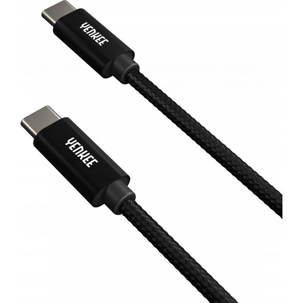 Kabel USB Yenkee USB-C - USB-C 2 m Czarny (35055947)