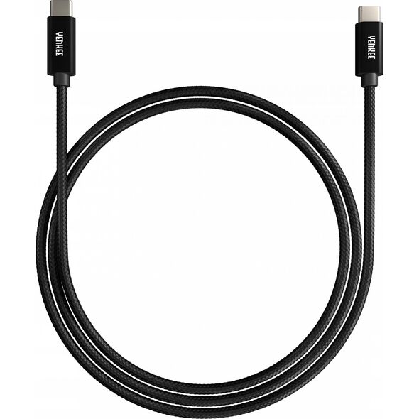 Kabel USB Yenkee USB-C - USB-C 2 m Czarny (35055947)