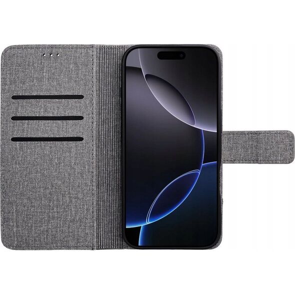 OEM Kabura GOMMA Book do SAMSUNG A55 5G szary