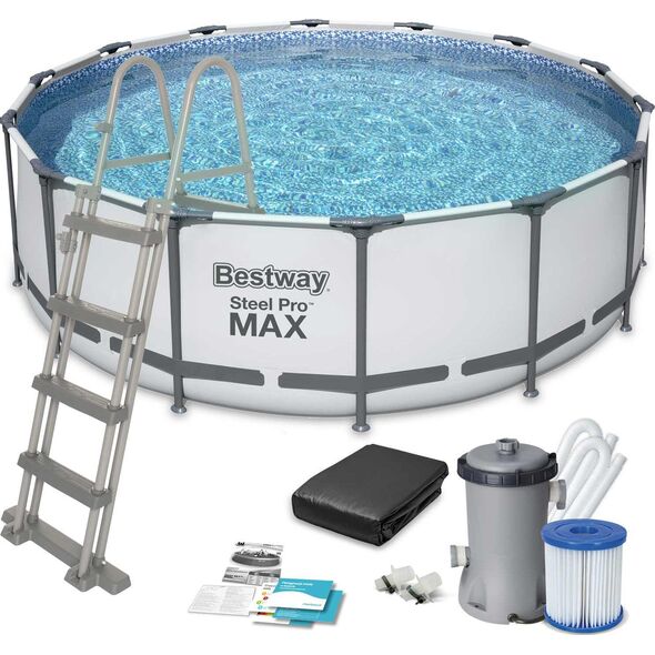 Bestway Basen stelażowy Steel Pro Max 427cm 12w1 (5612X)