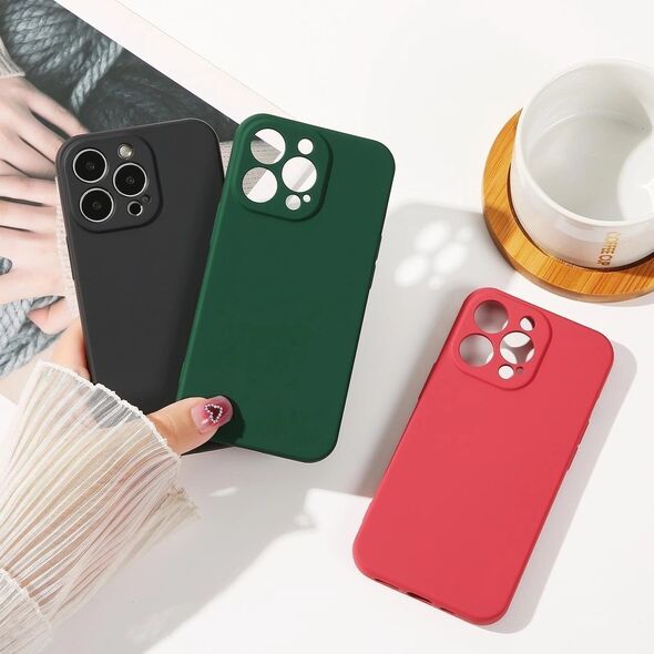 Hurtel Etui Silicone Case do Samsung Galaxy A15 - czarne