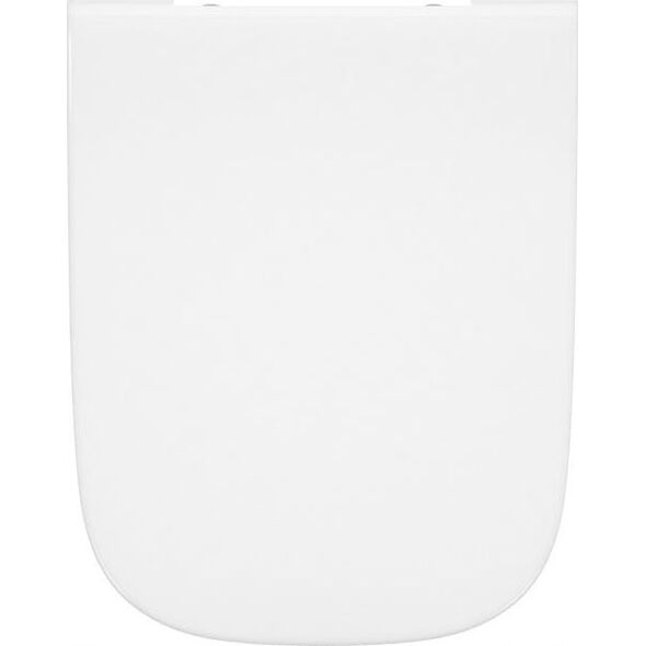 Deska sedesowa 500.237.01.1 / GEBERIT / SMYLE SQUARE / DESKA SEDESOWA, MOCOWANIE Z GÓRY, WOLNE OPADANIE, ZACHODZĄCA POKRYWA DESKI SEDESOWEJ, SLIM DESIGN /