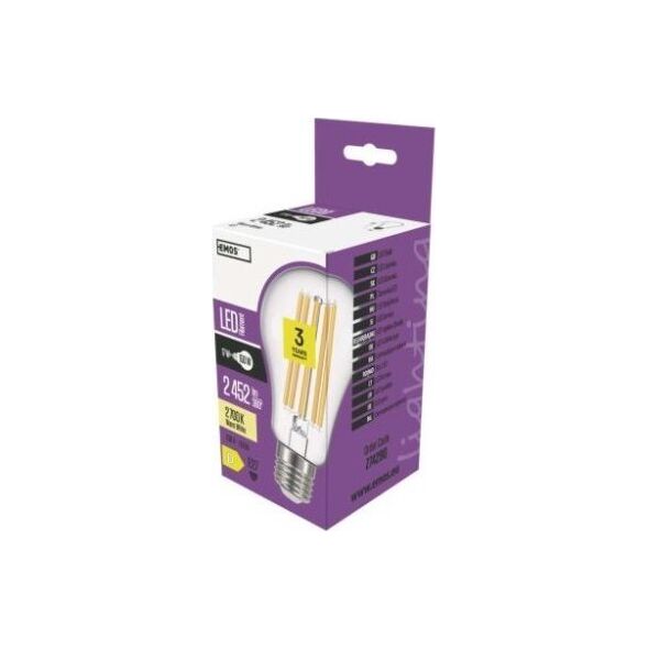Emos Żarówka LED Emos Z74290 filament A67 17W E27 230V 2700K 2452lm ciepła biel