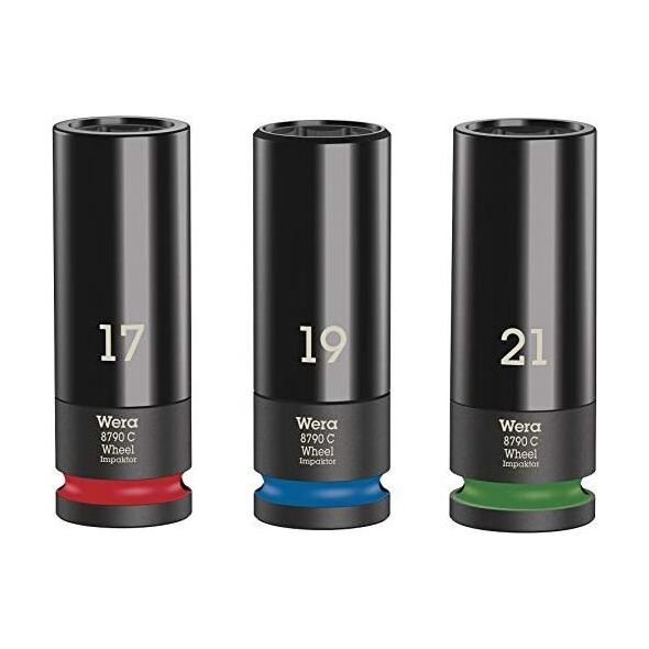 Wera Wera Wheel Impaktor C Set 1 - Socket set, 1/2 drive