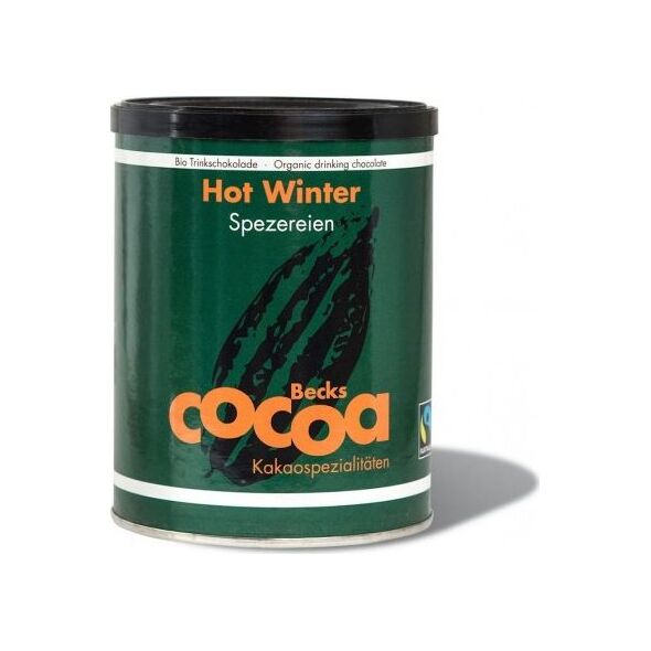 BECKS COCOA Czekolada do picia Hot Winter Fair Trade Bezglutenowa Bio 250g - Becks Cocoa